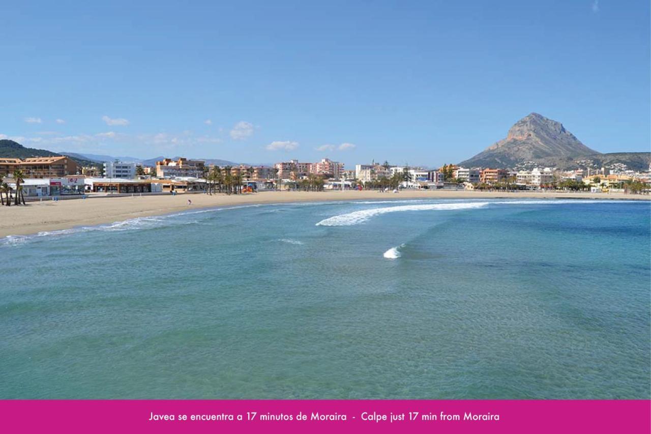 2 Bedrooms Apartment In Moraira Center With Community Pool Exterior foto