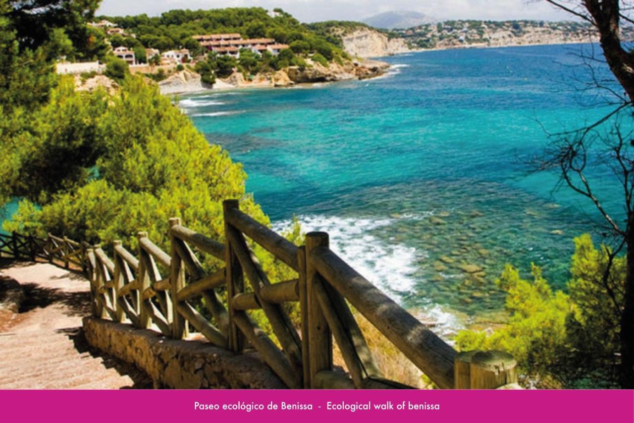 2 Bedrooms Apartment In Moraira Center With Community Pool Exterior foto