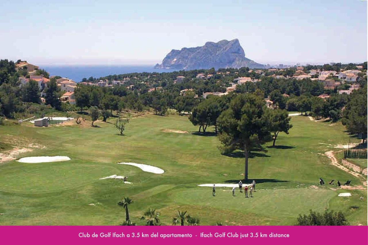 2 Bedrooms Apartment In Moraira Center With Community Pool Exterior foto